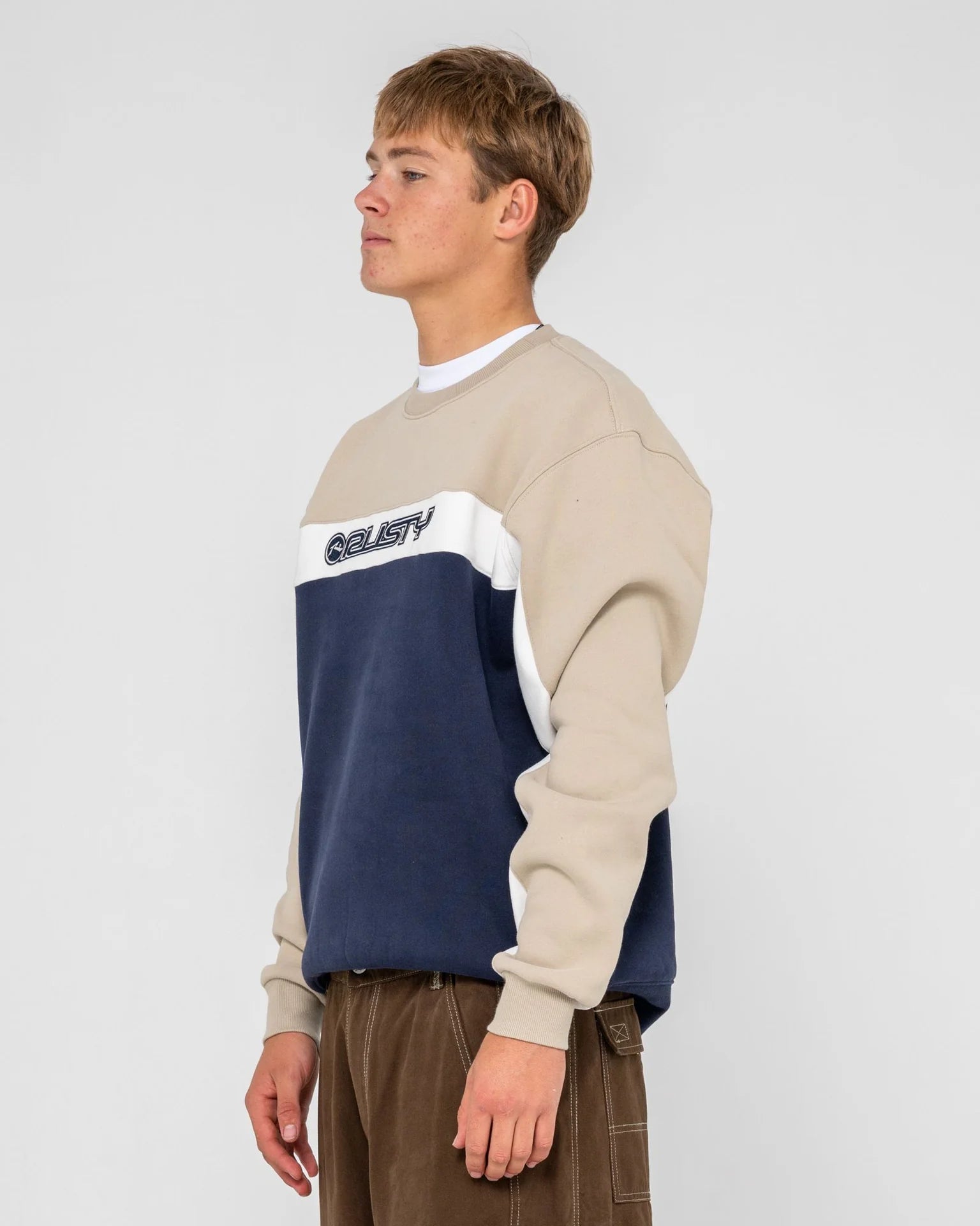 Rusty Pod Racer Crew Fleece