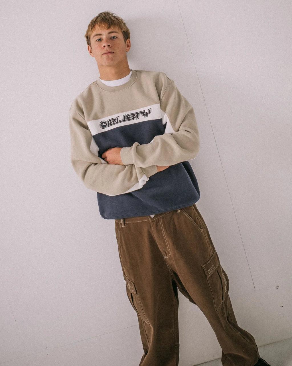 Rusty Pod Racer Crew Fleece