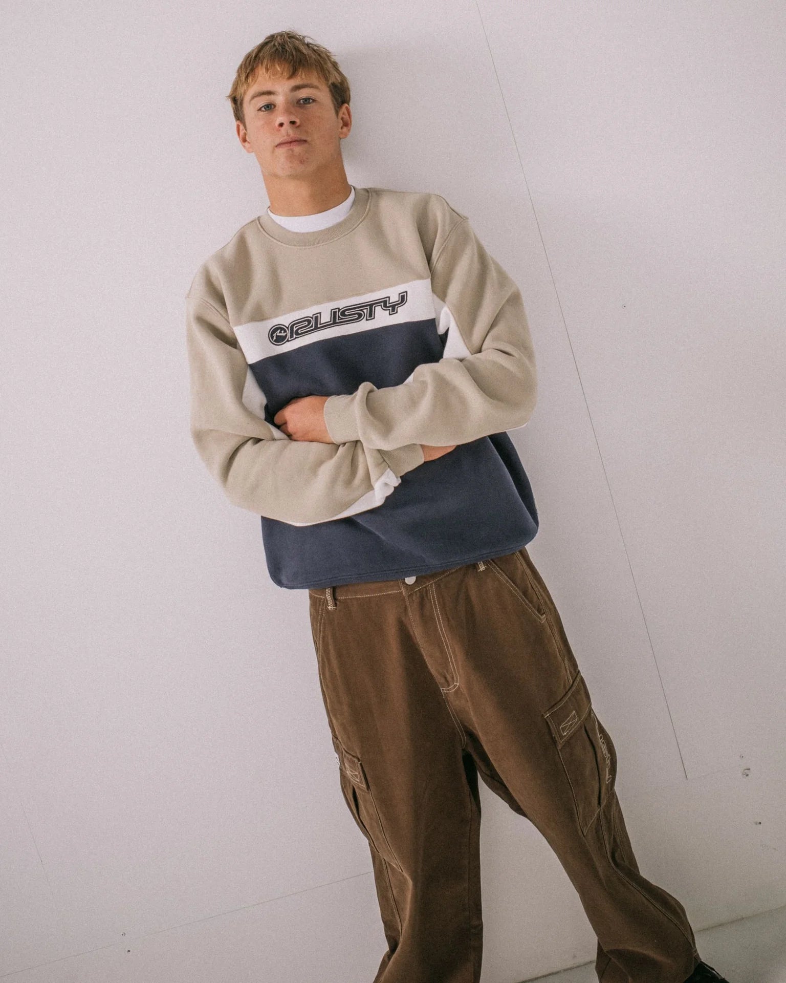 Rusty Pod Racer Crew Fleece
