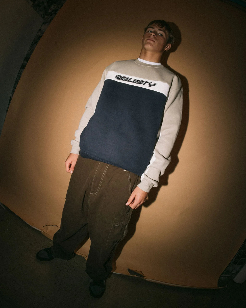 Rusty Pod Racer Crew Fleece
