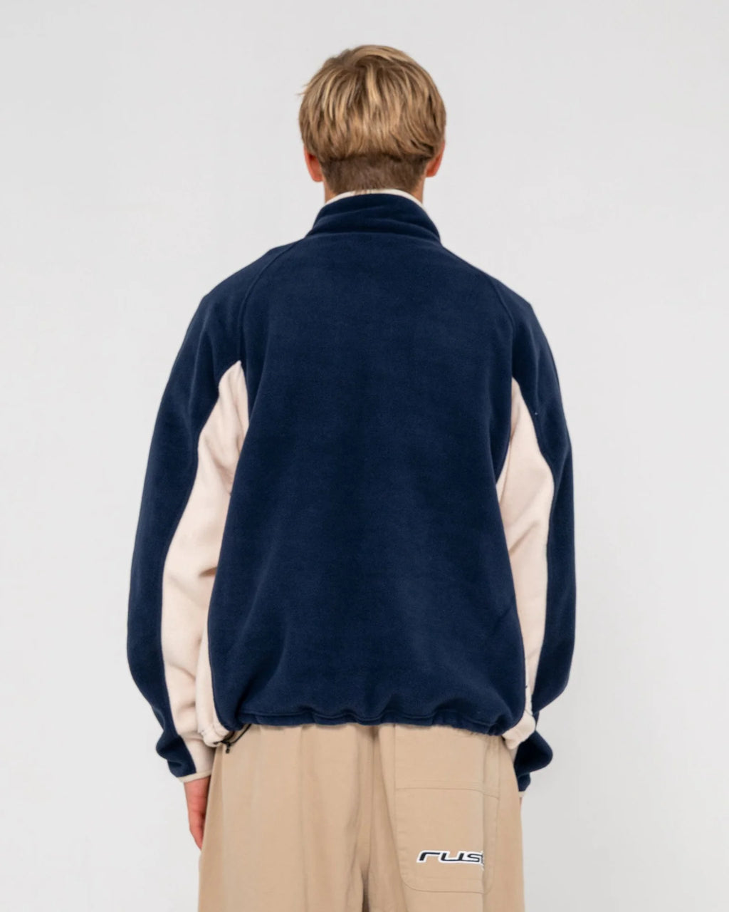 Rusty Blizzard Quarter Zip Polar Fleece