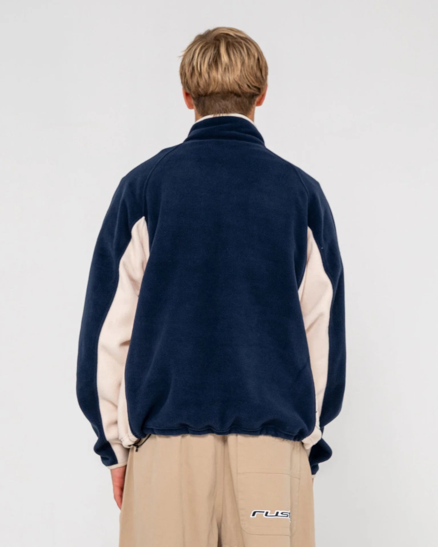 Rusty Blizzard Quarter Zip Polar Fleece