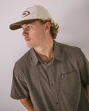 Rusty Orbit Cord Six Panel Cap