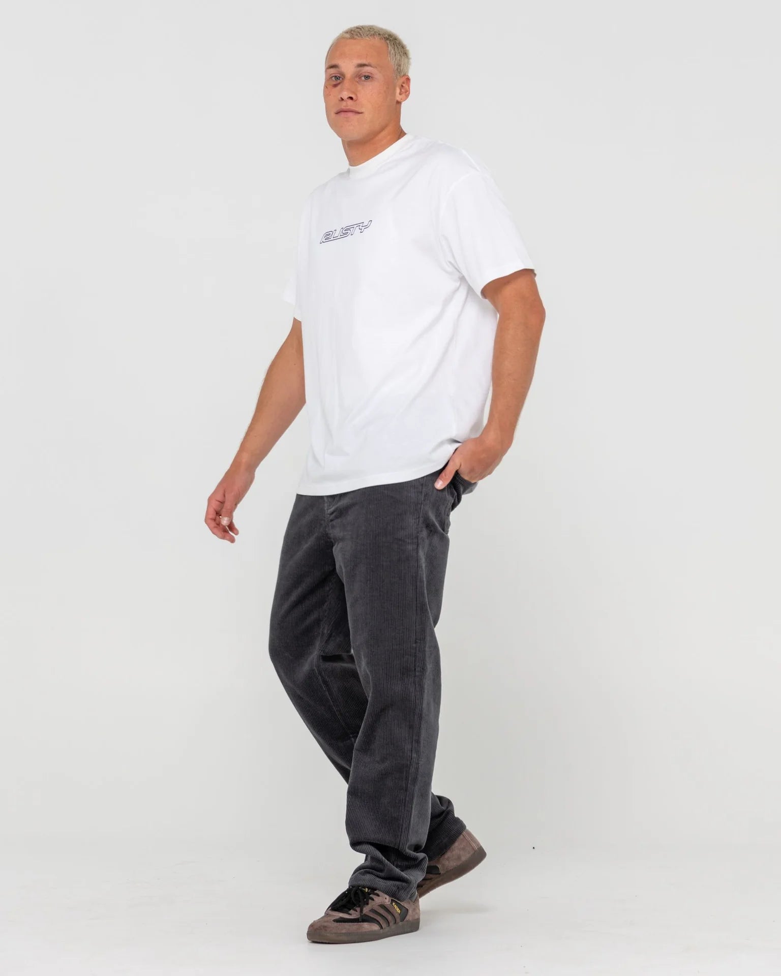 Rusty Rafts Script Rusty Rifts Straight Leg Cord Pant – Tsunami Surfer