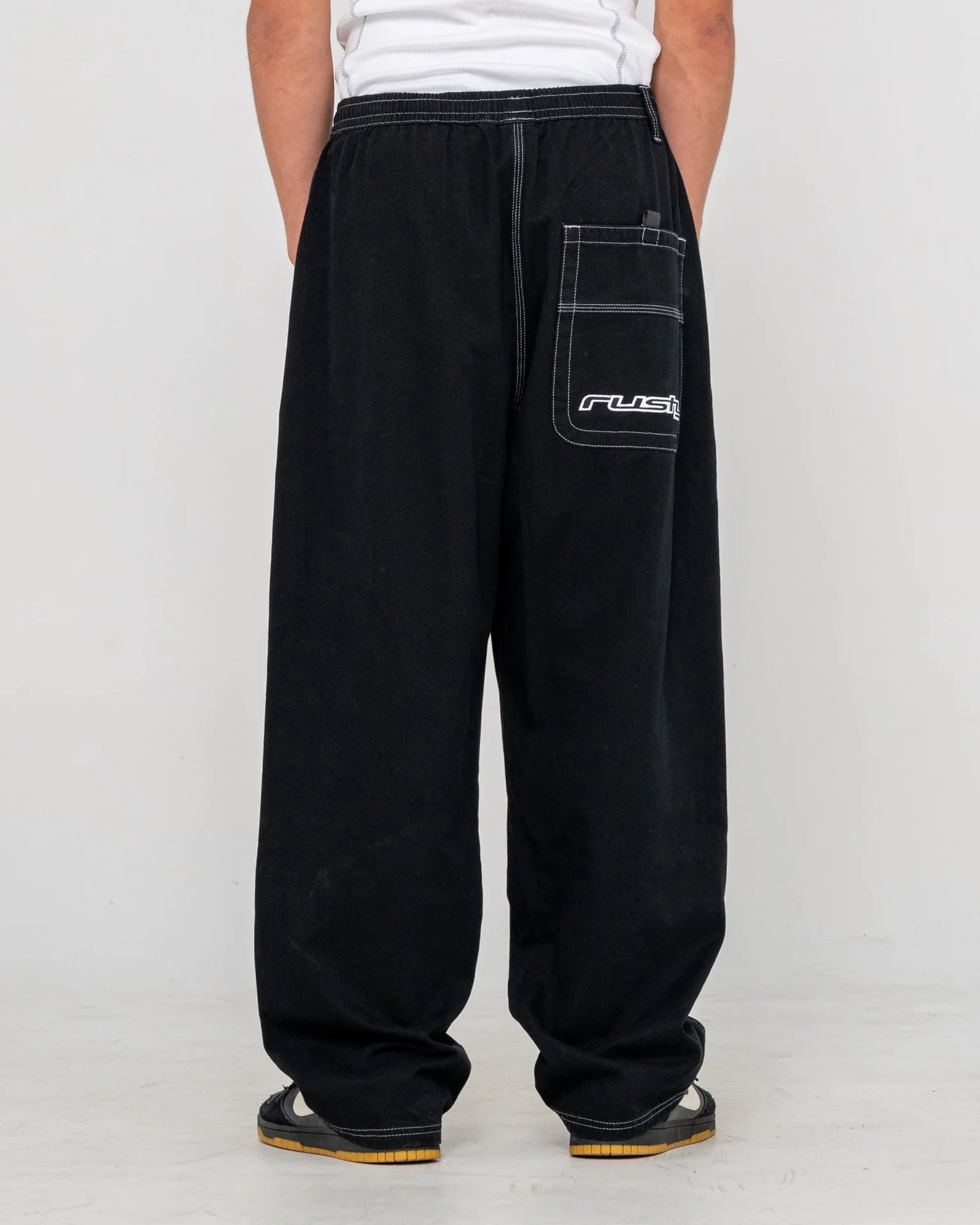 Rusty Flip Daddy Baggy Elastic Pant