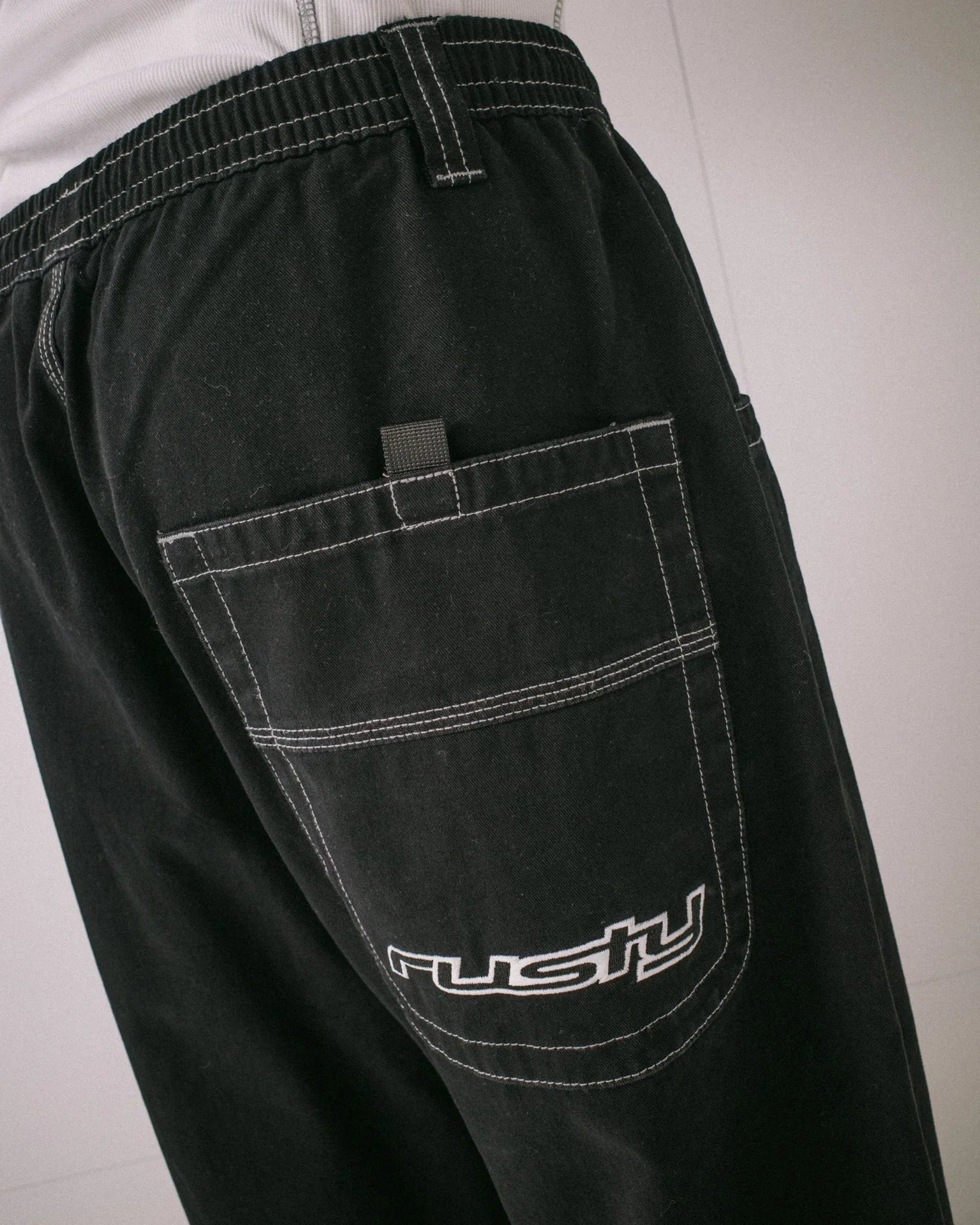 Rusty Flip Daddy Baggy Elastic Pant