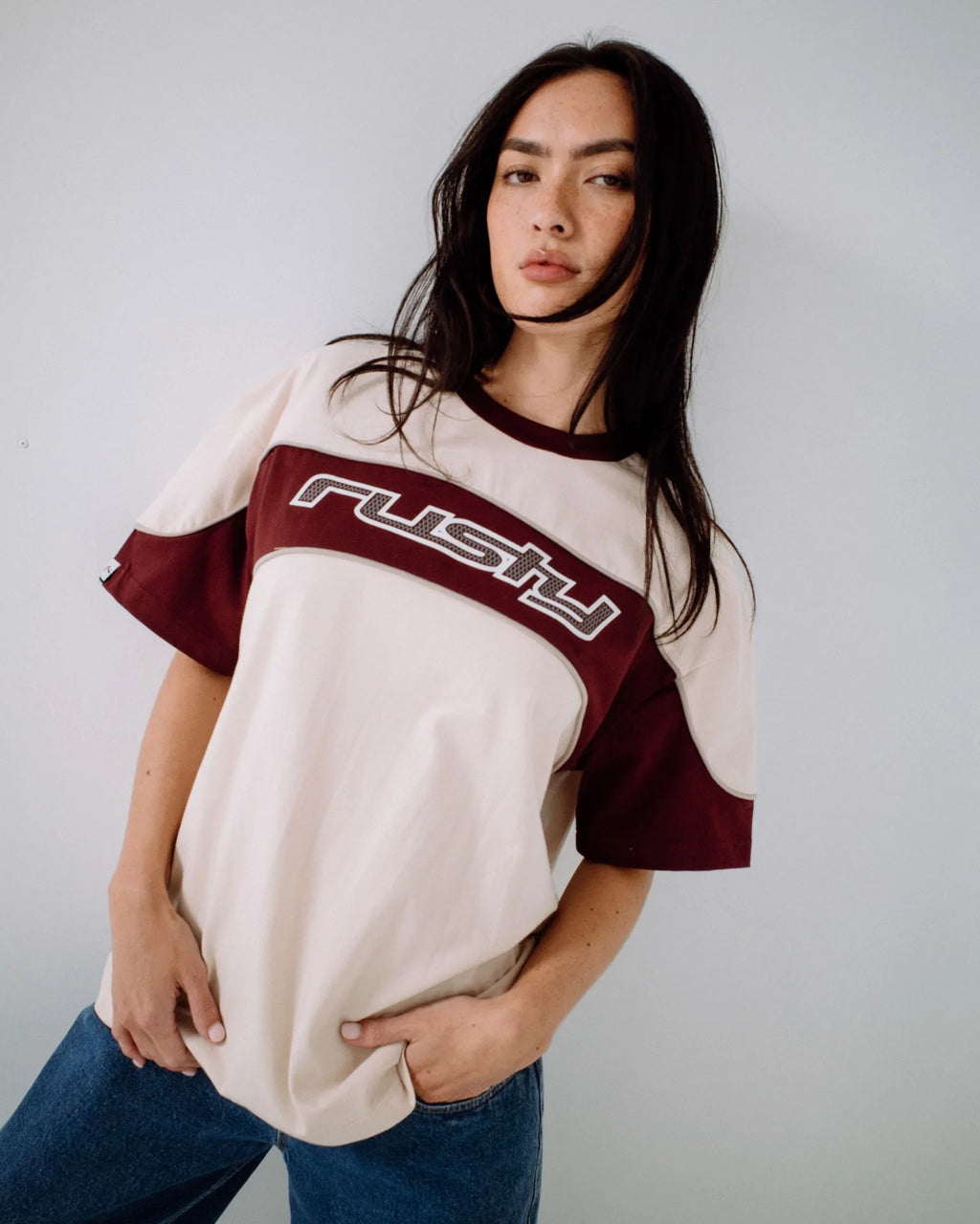 Rusty Kinetic Oversized Graphic Tee