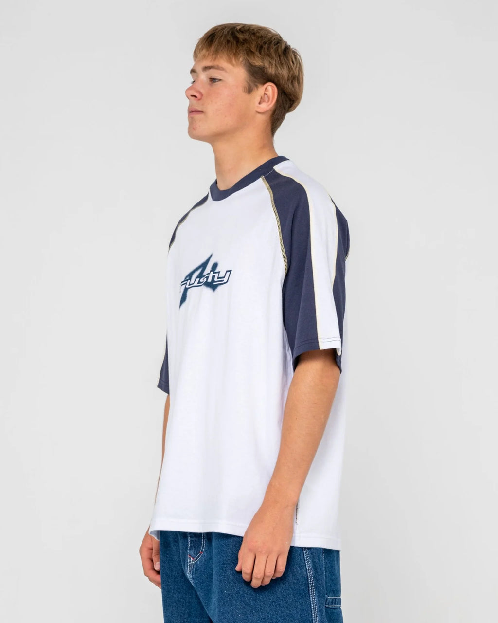Rusty Fade-R Panel Graphic Tee