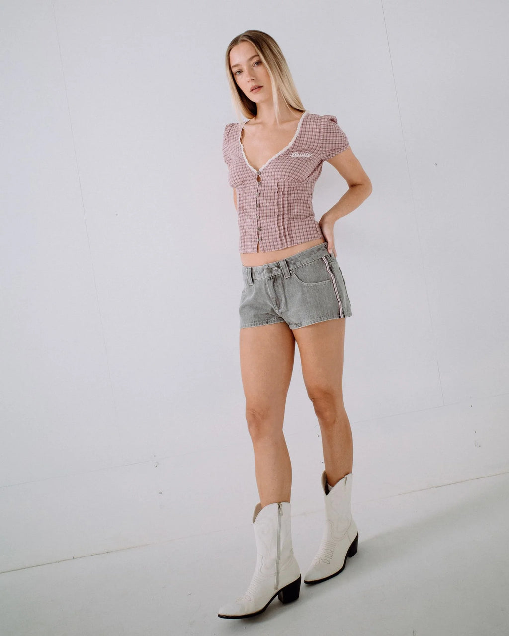 Rusty Norty Pheonix Low Rise Mini Short