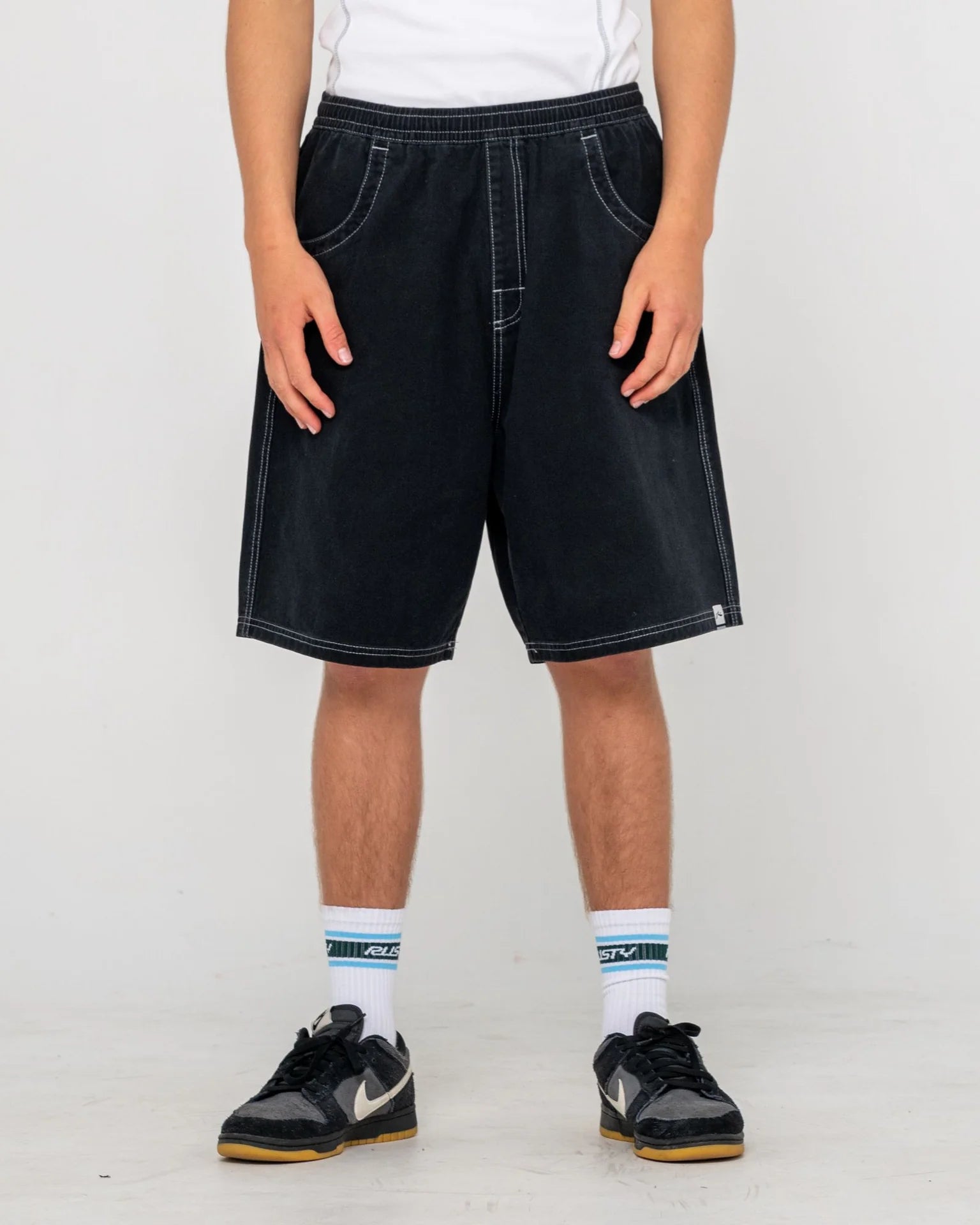 Rusty Flip Daddy 23" Elastic Baggy Short