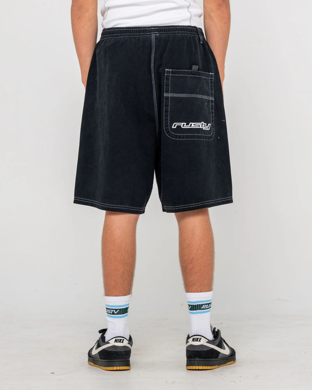Rusty Flip Daddy 23" Elastic Baggy Short