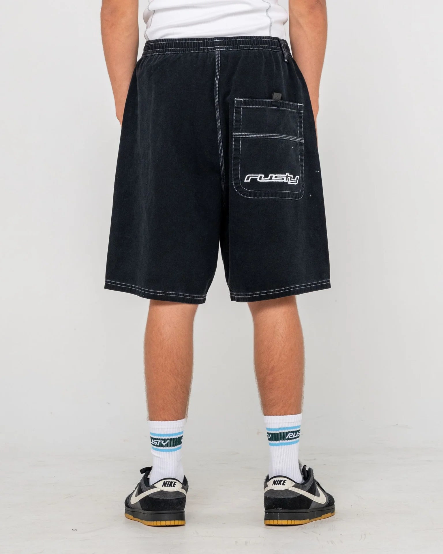Rusty Flip Daddy 23" Elastic Baggy Short