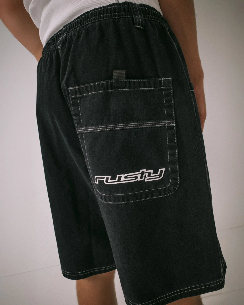 Rusty Flip Daddy 23" Elastic Baggy Short