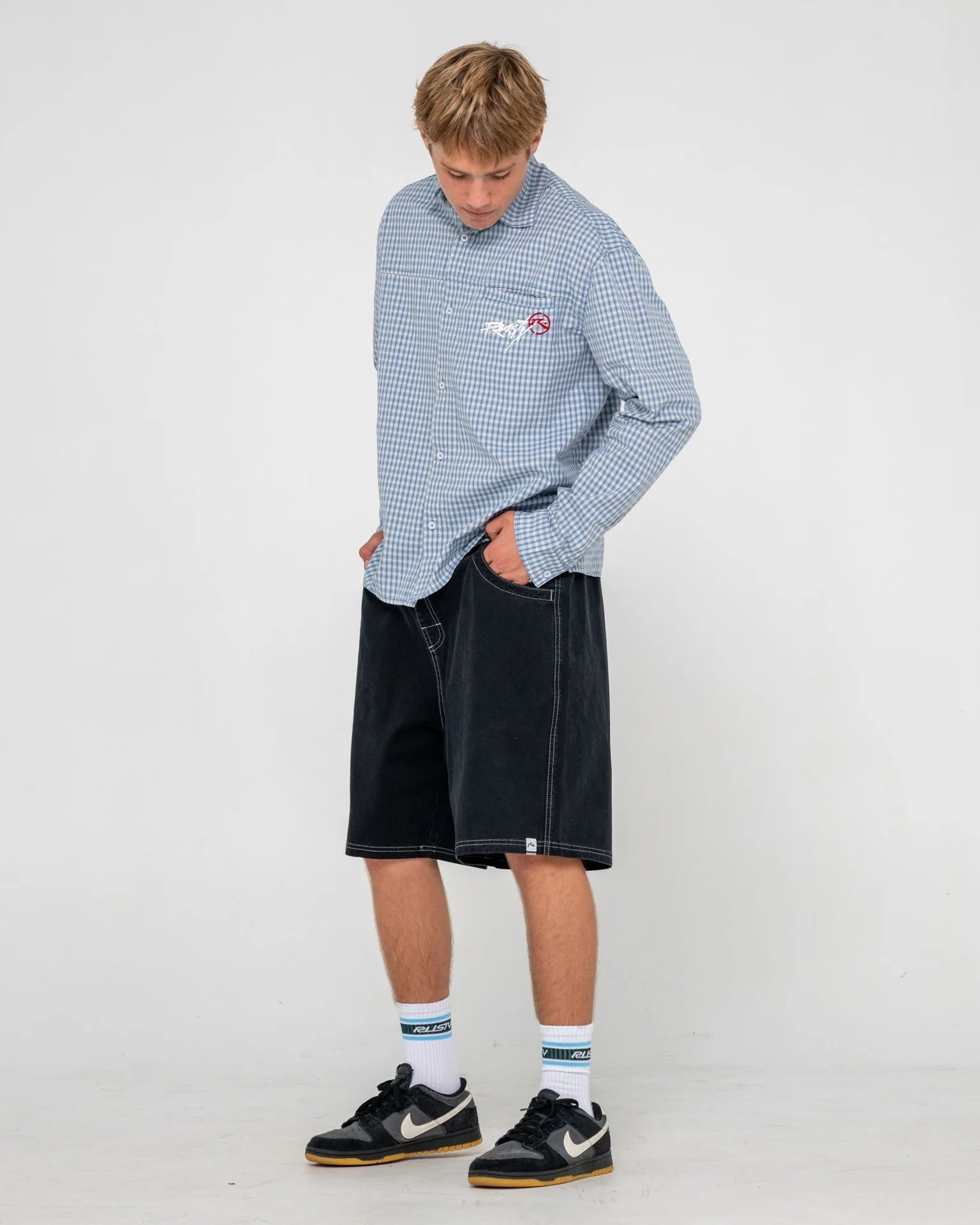 Rusty Flip Daddy 23" Elastic Baggy Short