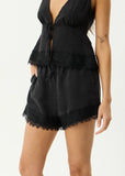 Afends Sinclair Cupro Short Black