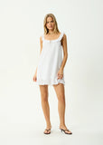 Afends Aquarius Mini Dress White