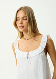 Afends Aquarius Mini Dress White