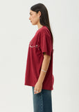 Afends Locket Recycled Oversized Tee - Ketchup