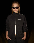 Afends Live Now Recycled Track Jacket - Black