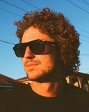 Epokhe Eyewear Pano Sunglasses Black Polished / Black Polarized