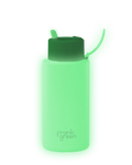 34oz/1L Ceramic Reusable Bottle Flip Lid Straw - Star Glow
