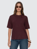 Thrills Hemp Square Tee Bitter Chocolate