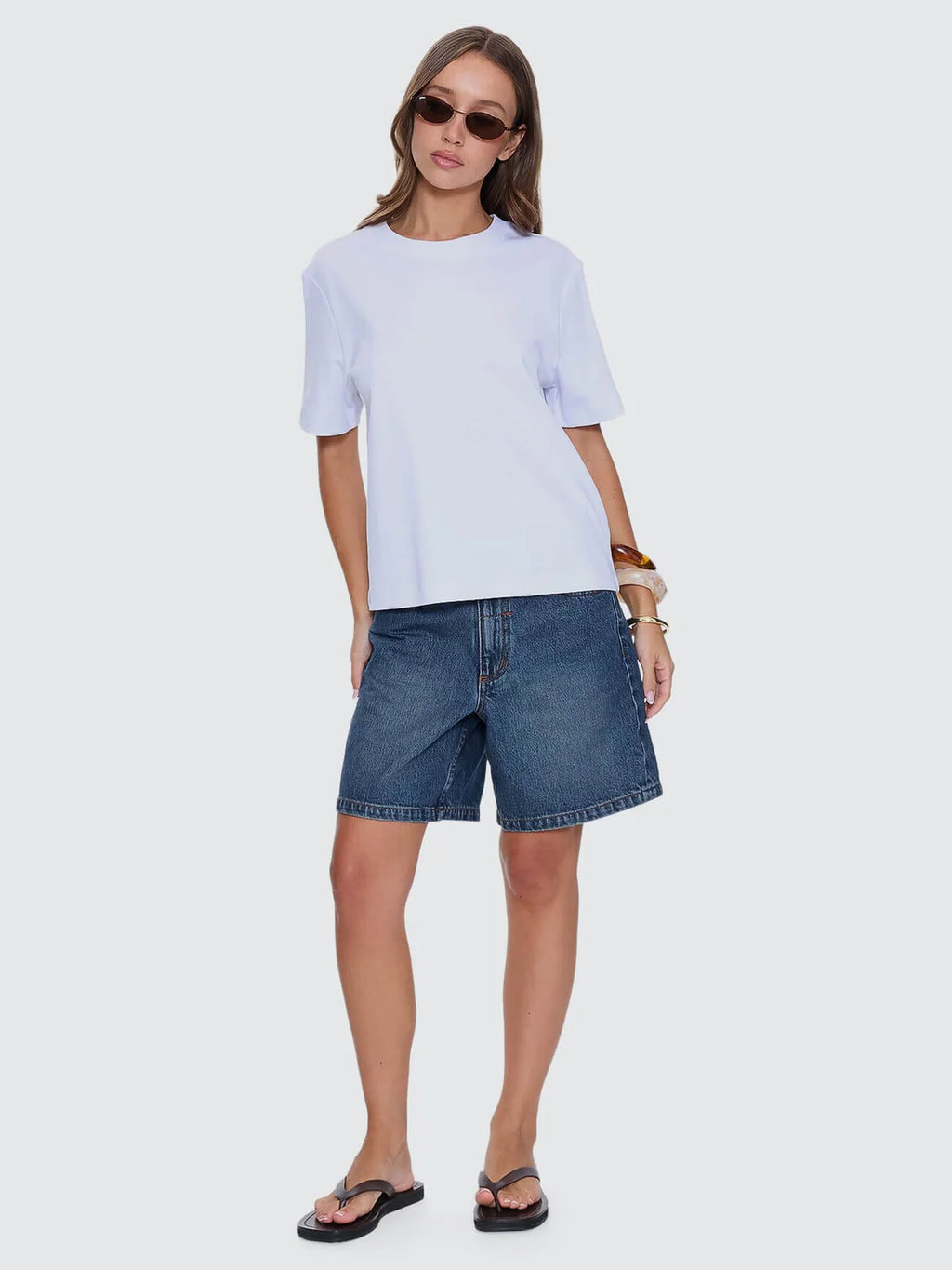 Thrills Essential Tee White