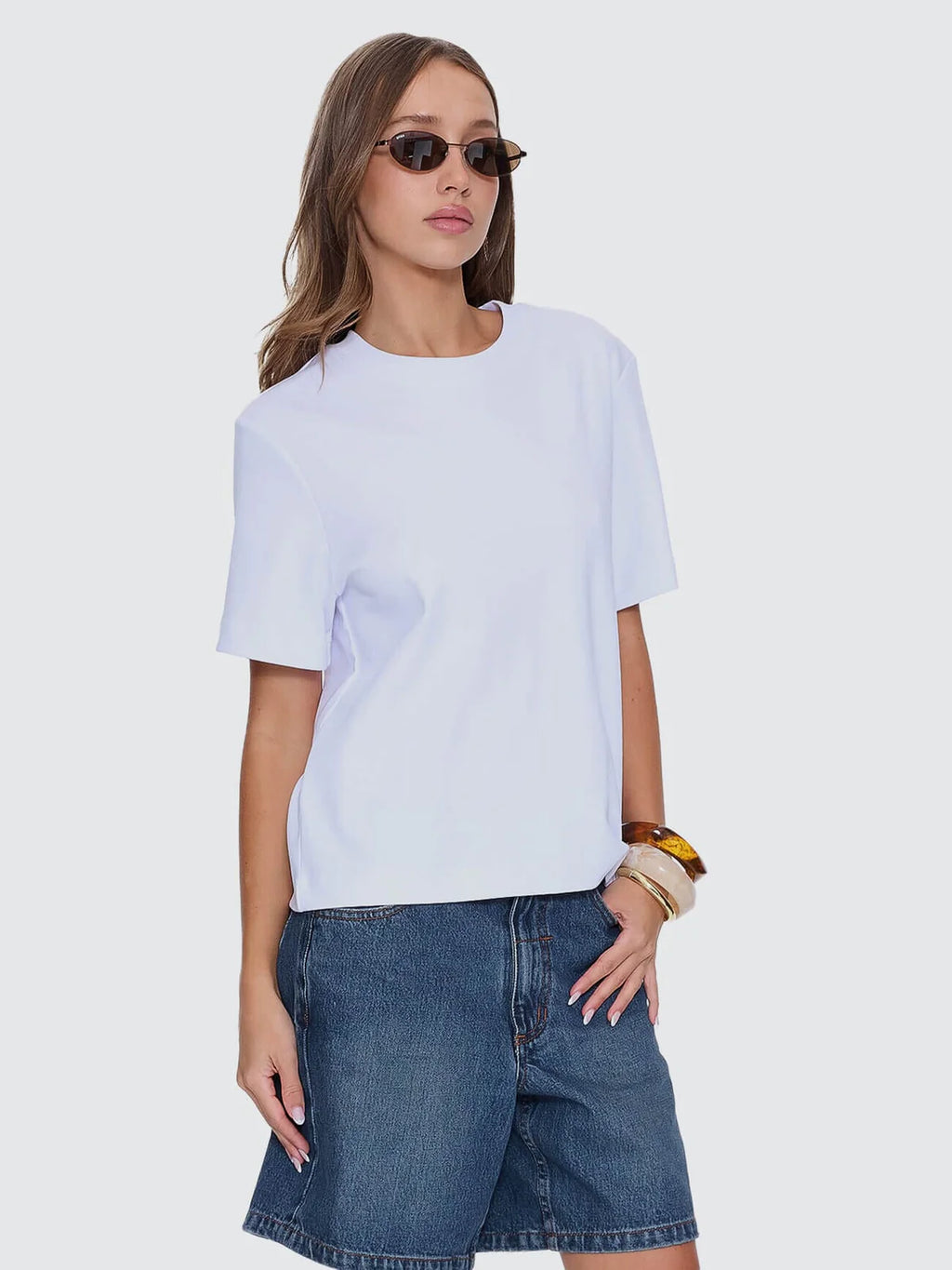 Thrills Essential Tee White