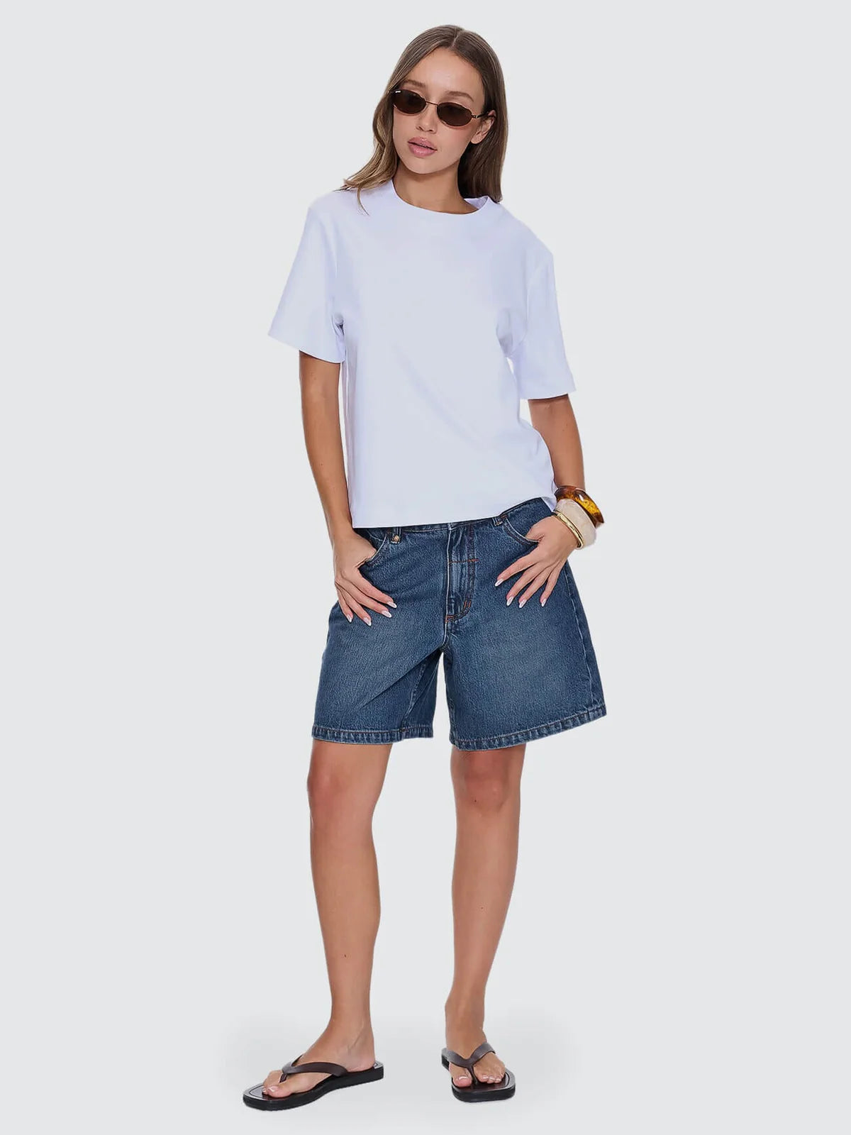 Thrills Essential Tee White