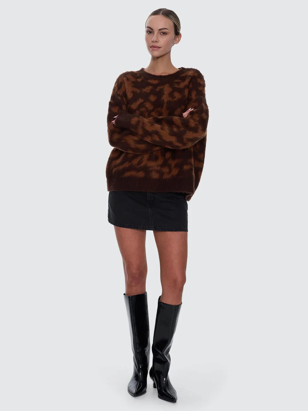 Thrills Smokeform Knit Sweater - Burnished Gold
