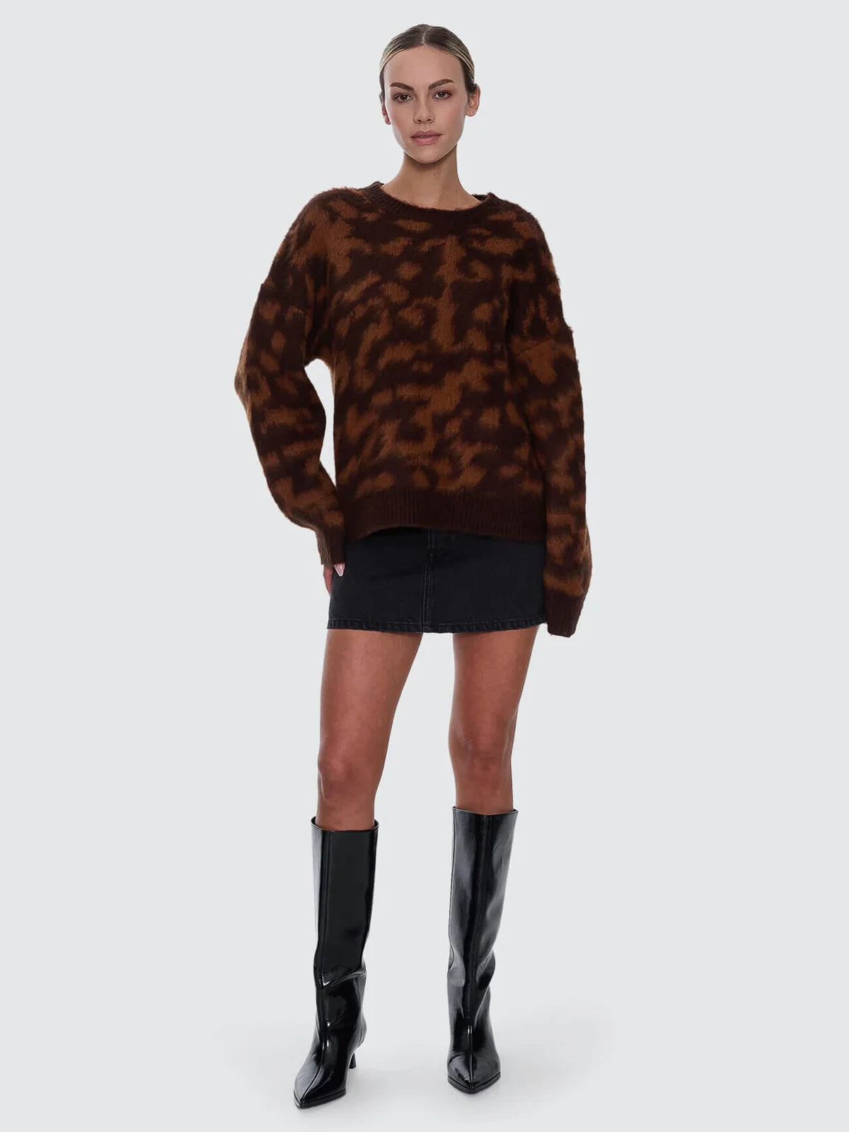 Thrills Smokeform Knit Sweater - Burnished Gold