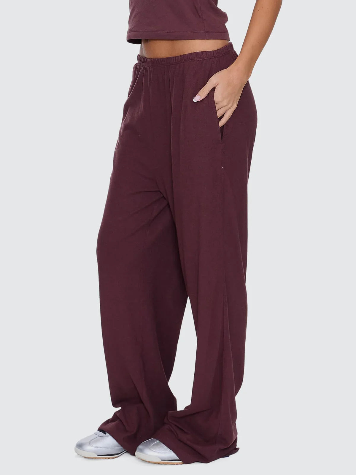 Thrills Hemp Relax Pant Bitter Chocolate