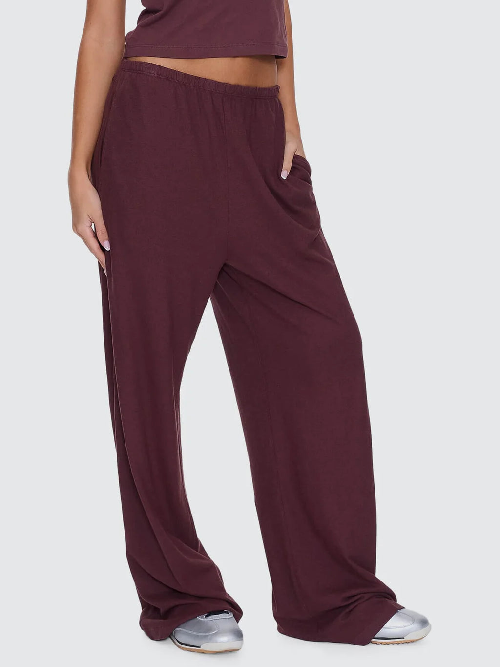 Thrills Hemp Relax Pant Bitter Chocolate