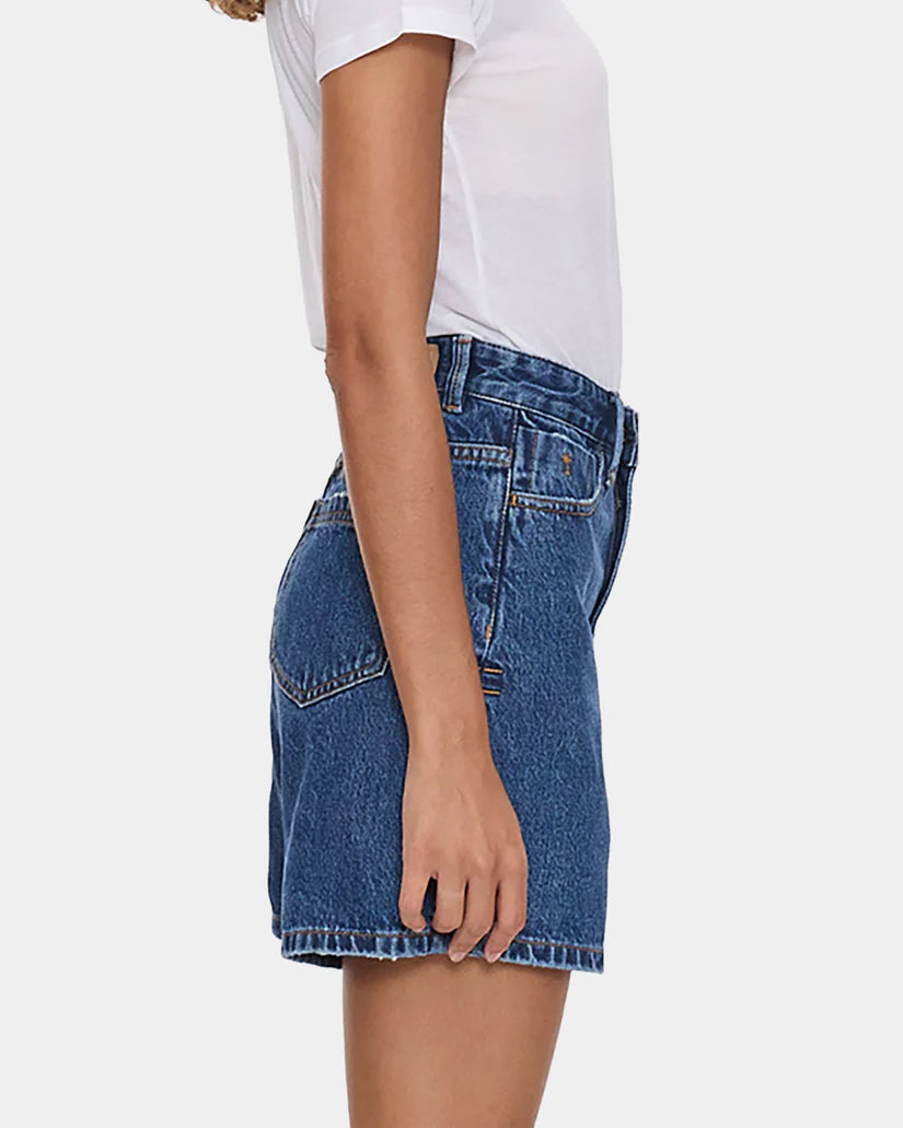 Thrills Koko High Rise Short Deep Vintage Blue