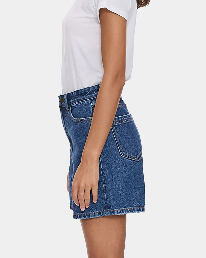 Thrills Koko High Rise Short Deep Vintage Blue
