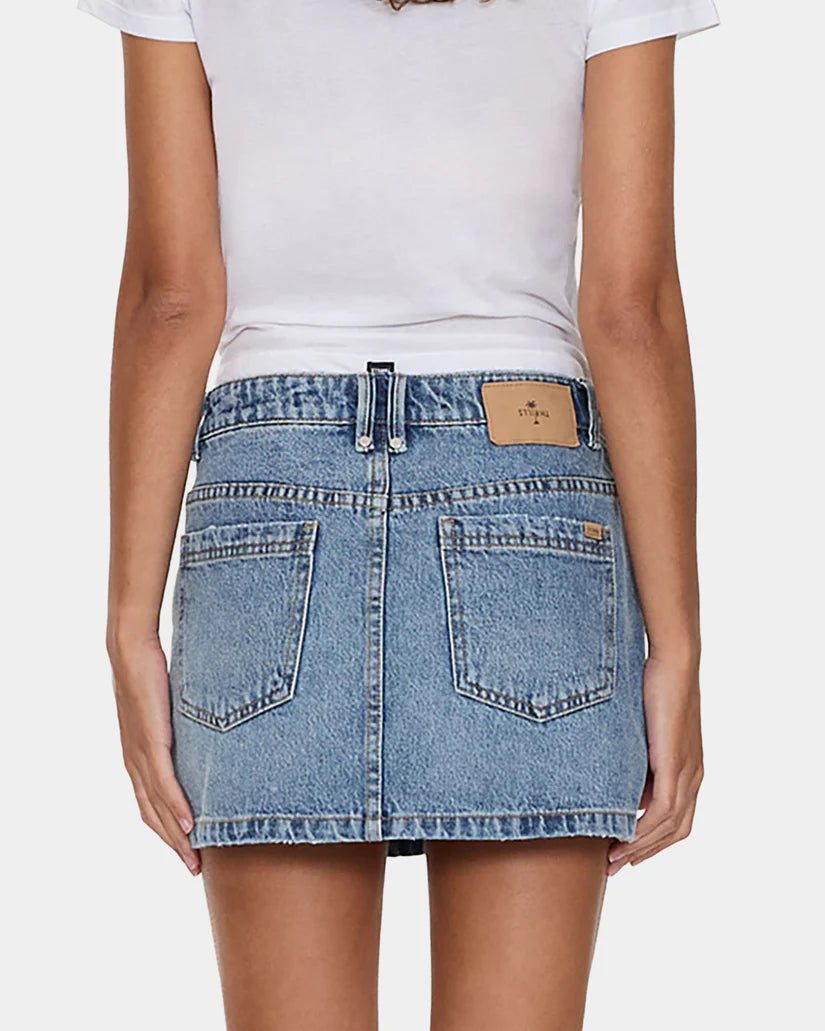 Thrills Sophie Mid Rise Mini Skirt - Rustic Fade