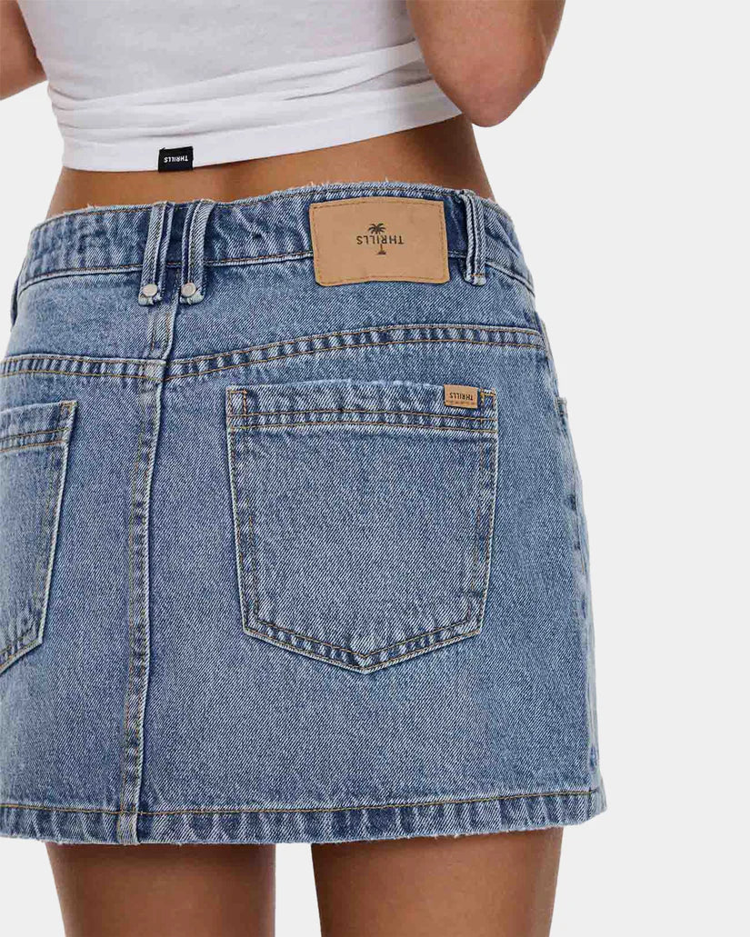 Thrills Sophie Mid Rise Mini Skirt - Rustic Fade