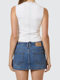 Thrills Carmen Skirt - Stoned Blues