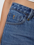 Thrills Carmen Skirt - Stoned Blues