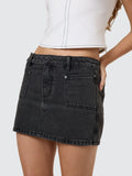 Thrills Wyatt Skirt - Ash Black