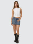 Thrills Wyatt Skirt - Vanish Mid Blue