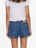Thrills Lola Low Rise Baggy Short - Deep Vintage Blue