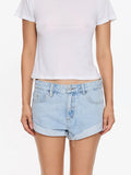 Thrills Remi Rolled Low Rise Baggy Short - Serenity Blue