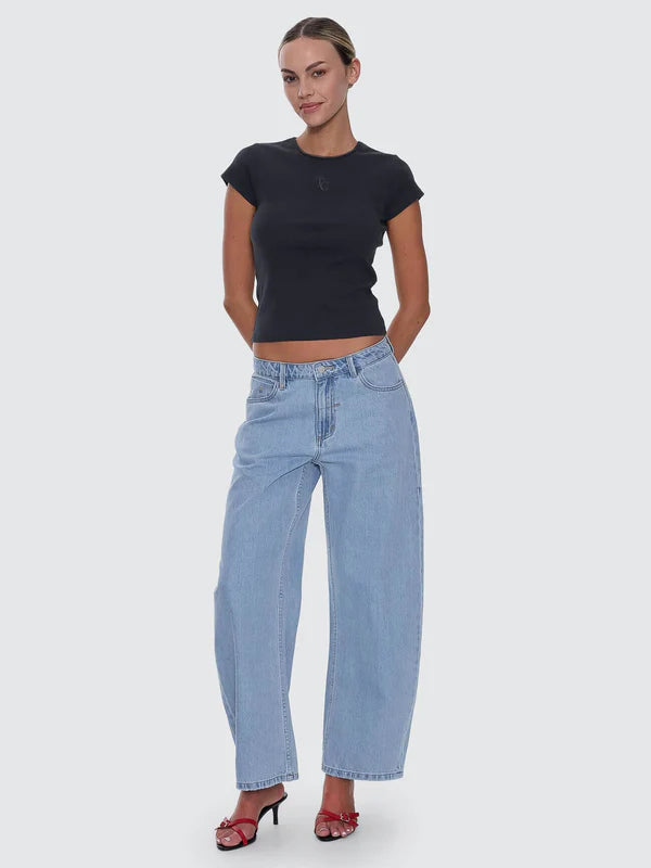 Thrills Sloane Low Rise Barrel Jean Ageless Blue
