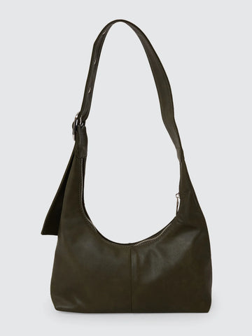 Thrills Cyrus Buckle Shoulder Bag - Tarmac