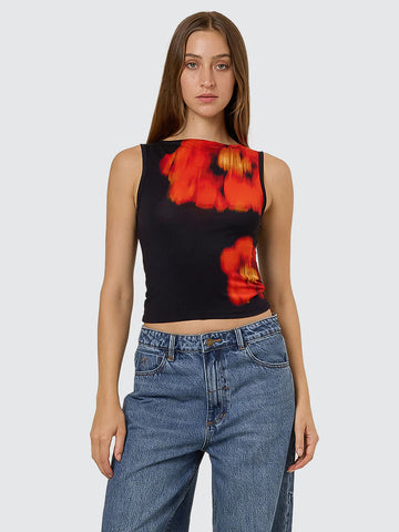 Thrills Lucky For You Tank - Black