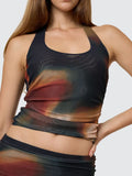 Thrills Metamorphic Daze Halter Top - Black
