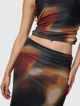 Thrills Metamorphic Daze Slip Skirt - Black