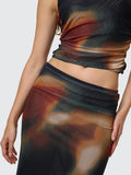 Thrills Metamorphic Daze Slip Skirt - Black