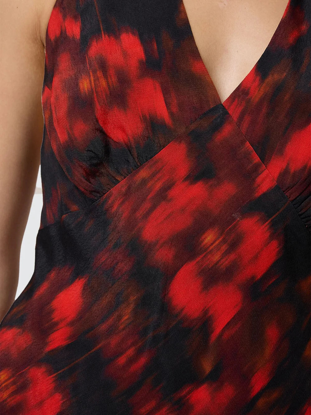 Thrills Lucky For You Floral Mini Dress - Redwood